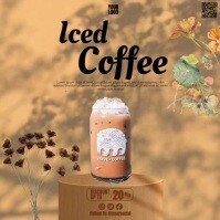 Iced Coffee Special Menu Template | PosterMyWall