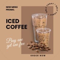 Iced Coffee Menu Template | PosterMyWall