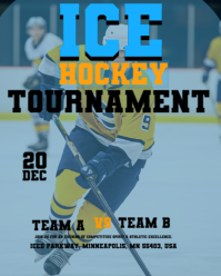 ICED HOCKEY POT DESIGN TEMPLATE Instagram Portrait