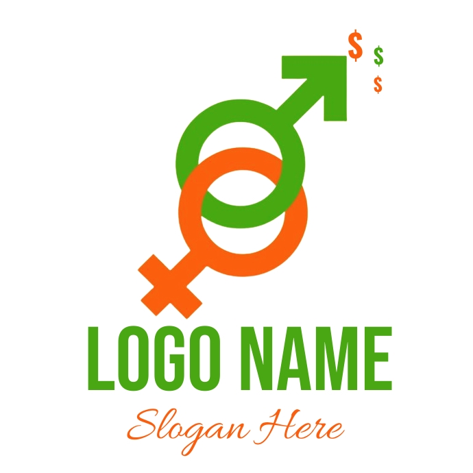 Icons And Symbols For Male And Female $ logo template
