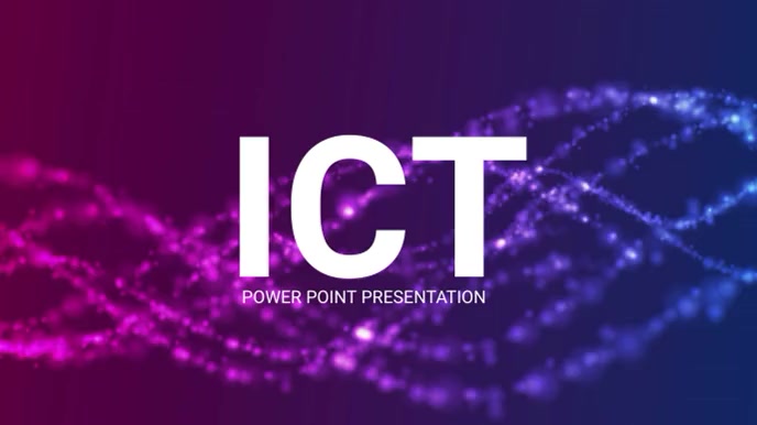 ict presentation Template Präsentation (16:9)