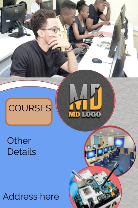 ICT Training Poster Template | PosterMyWall