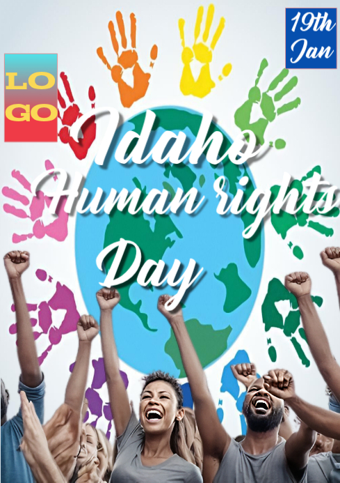 Idaho human rights day Templat | PosterMyWall