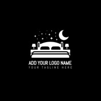 Identity/organic/bedroom/bed/brand/business/star/moon/beige/typographic/store/sleep/unique/symbol Lo Logo template