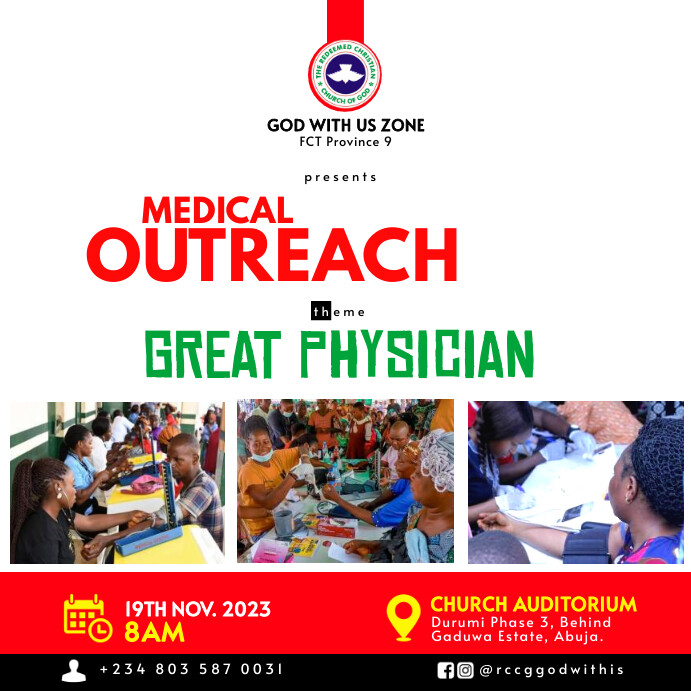 iDesign (Medical Outreach) Template | PosterMyWall