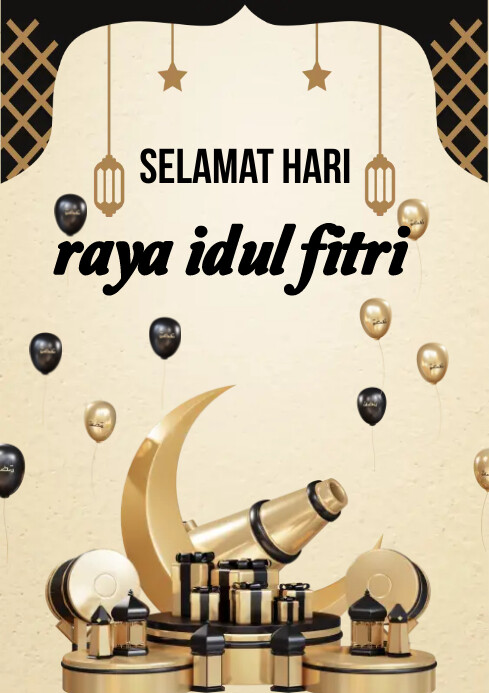 idul fitri Template PosterMyWall