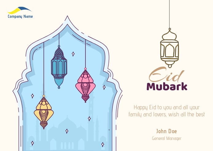 Idul Fitri Greeting Card Template PosterMyWall Idul Fitri Greeting Card Template PosterMyWall