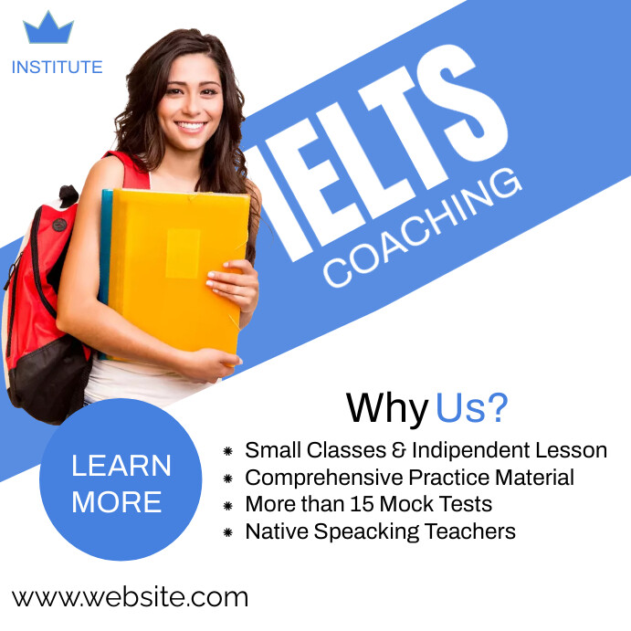 Ielts Coaching flyer Template | PosterMyWall