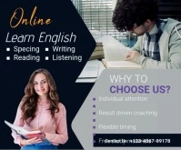 IELTS Coaching Large Rectangle Großes Rechteck template