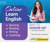 IELTS Coaching Large Rectangle template