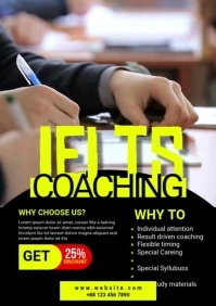 IELTS Course Ad Template A2