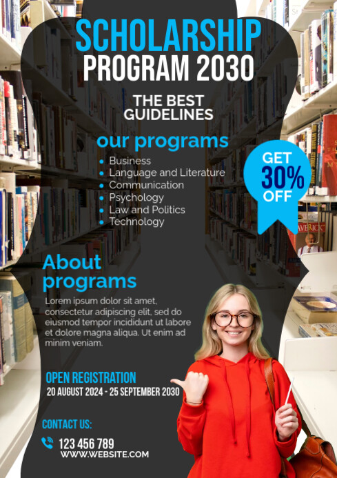Course Advert Examples IELTS Course Ad Template | PosterMyWall