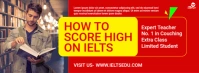 IELTS Course Facebook Cover Template