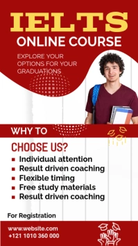 IELTS Online Course Ad