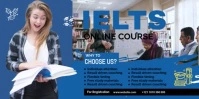 IELTS Online Course Ad template