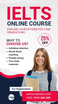 IELTS Online Course Ad