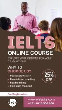 IELTS Online Course Ad