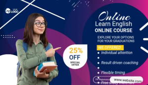 IELTS Online Course Blog Header template