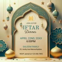 iftar dinner invitation message template Instagram 帖子