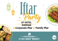 Iftar Offer Postcard Poskaart template