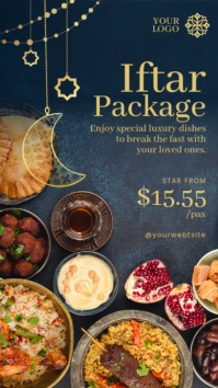 Iftar Package IG Story template