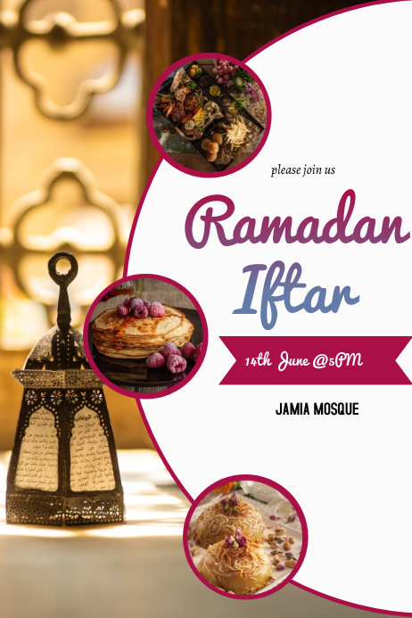IFTAR PARTY Template | PosterMyWall