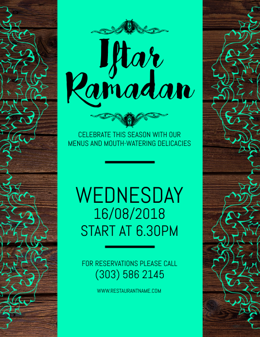 Iftar Ramadan Flyer Template PosterMyWall