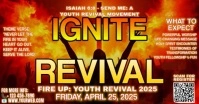 Ignite Revival Church Facebook-Veranstaltungscover template