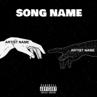 Illustration Album cover template