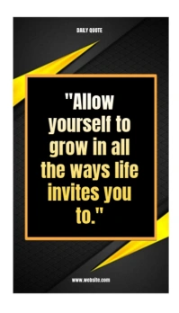Illustrative Black Background Typography Inspirational Quote  Business Card Ikhadi Lebhizinisi template