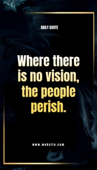 Illustrative Black Background Typography Inspirational Quote  Business Card Kartu Bisnis template