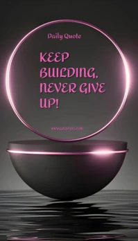 Illustrative Black Background Typography Insp Carte de visite template