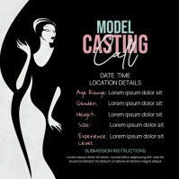 Model Casting Call template