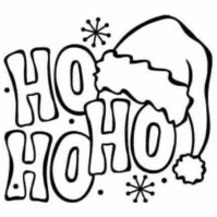 Illustrative Christmas Coloring Book For Kids  Instagram Post template