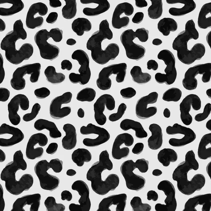 Illustrative Classic Leopard Print Background Instagram Post template