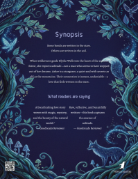 Purple Fantasy Romance Novel Pamflet Template - Page 2