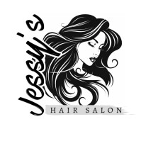 Illustrative Hair Salon Logo template