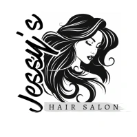Illustrative Hair Salon Logo template