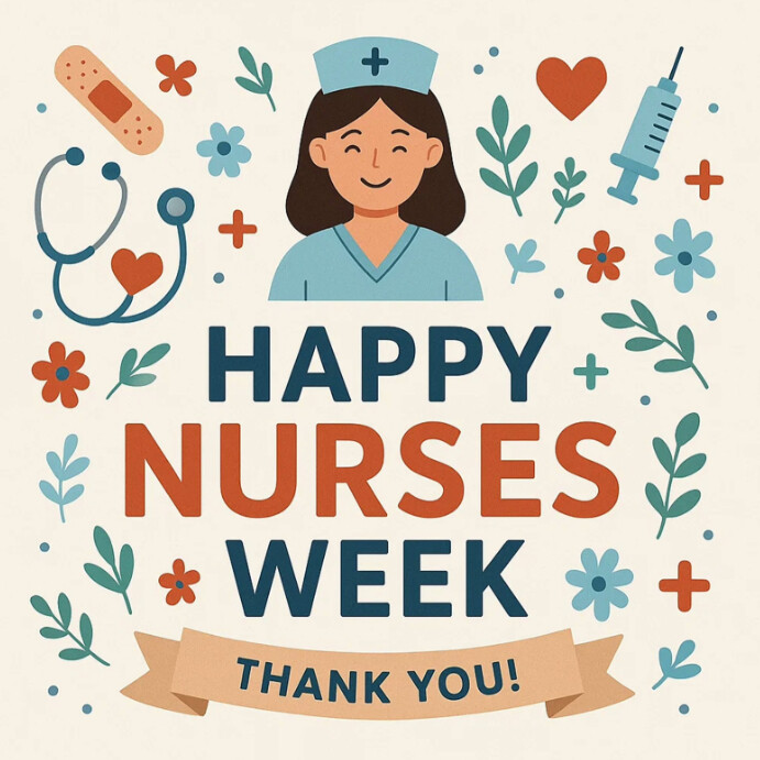 Nurses Week Celebration Template | PosterMyWall