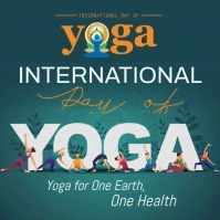 Illustrative  International Day Of Yoga Instagram Post template