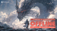 Illustrative Might Dragon Twitch Overlay template