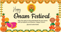 Illustrative Onam Festival Facebook Shared Image template