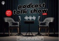 Illustrative Podcast Live Show A4 template