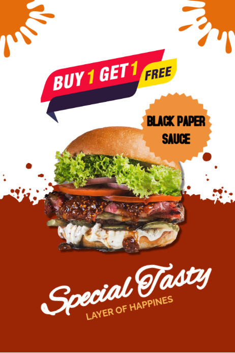Illustrative Promotion Poster Template | PosterMyWall