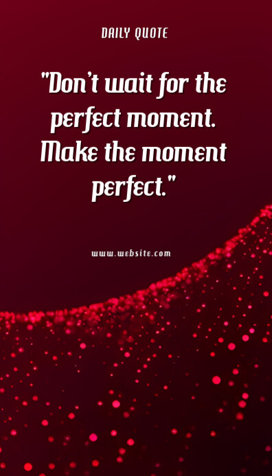 Illustrative Red Background Typography Inspirational Quote Business ...
