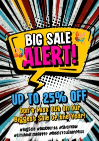 Illustrative Sale Event A5 template