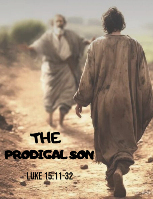 Illustrative The Prodigal Son Flyer (us Letter) template