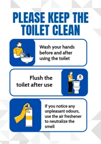 Toilet Rules Printable Poster