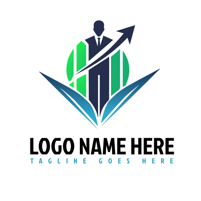 illustrative Trust logo\man company logo 徽标 template