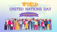 Illustrative United Nations Day Template Digital Display (16:9)